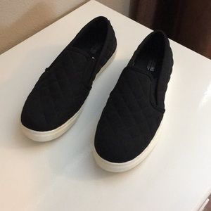 Quilted Nylon Slip On Sneaker
